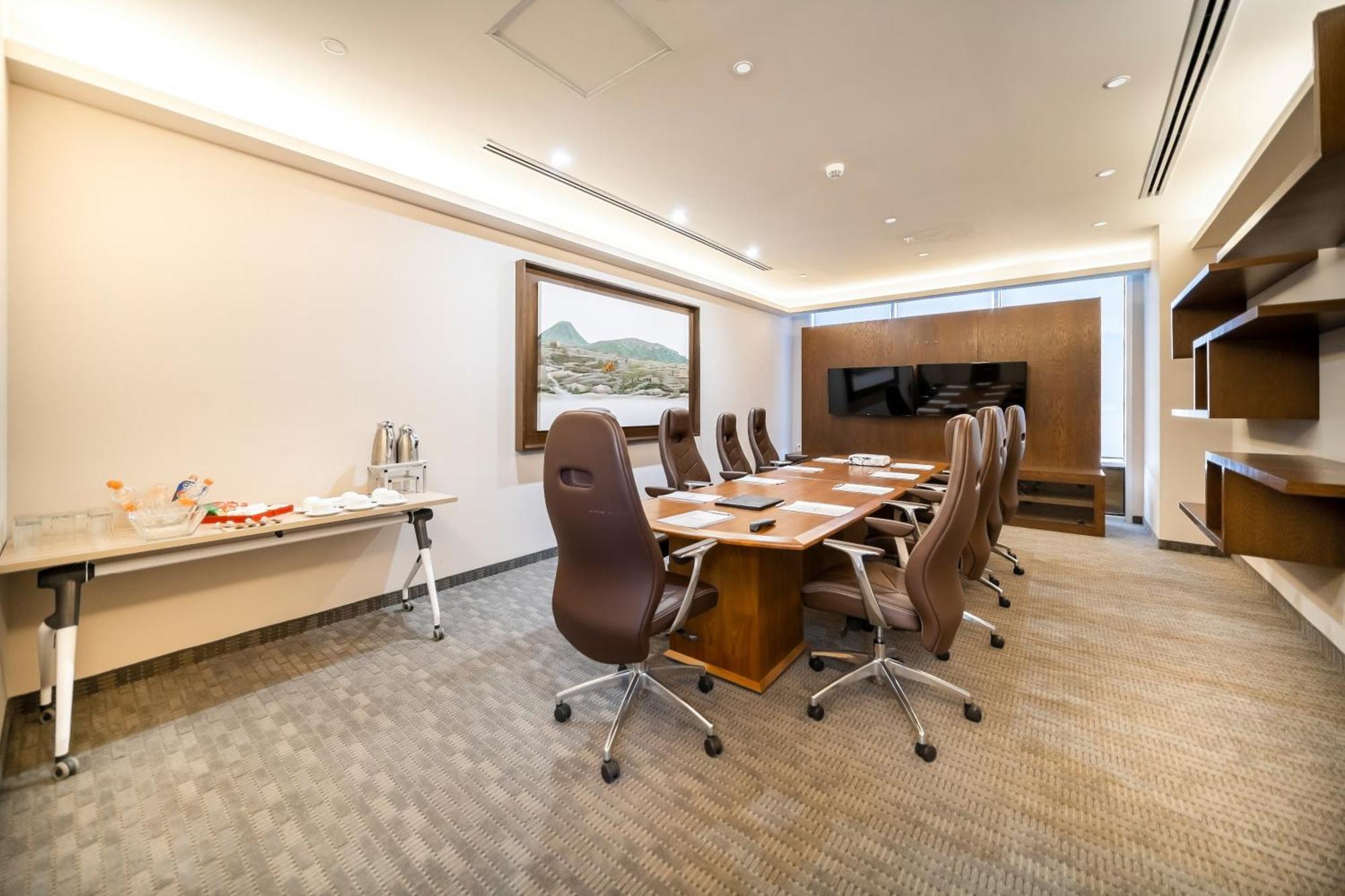 Metria Hotel Леон Экстерьер фото Meeting room at the hotel